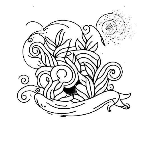 dolce far niente tattoo design idea