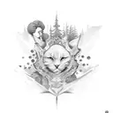 dolce far niente tattoo design idea