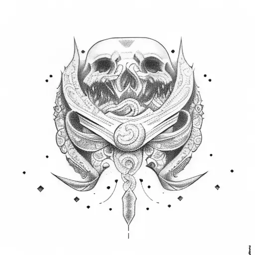 badass neck tattoo  tattoo design idea