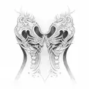 badass neck tattoo  tattoo design idea
