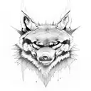 lobos tattoo design idea