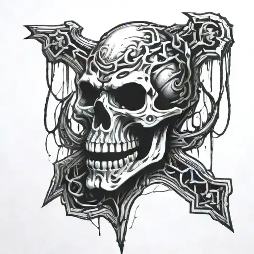 makarovs grim reaperchest tattoo from modern warfare three tattoo design idea