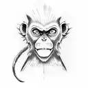 monkey d luffy  tattoo design idea