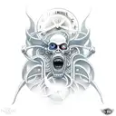 Kronos Titan in human form with a clock tattoo design idea