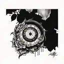 our time is limited so dont waste it living someone else's life, have the courage to follow your heart and intuition tattoo design idea