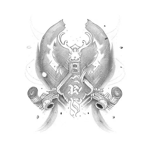 firefighter tattoo design idea