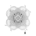 Mandala tattoo design idea