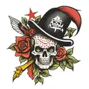 Revenge is a Fool Game tattoo design idea