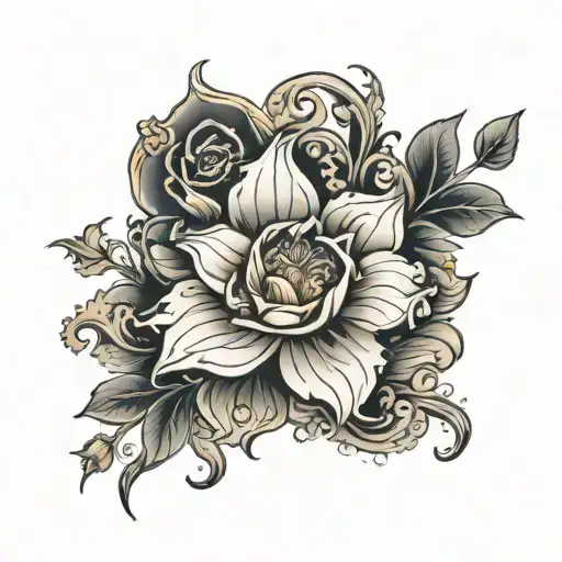 subhiii on left arm sleeve tattoo design idea