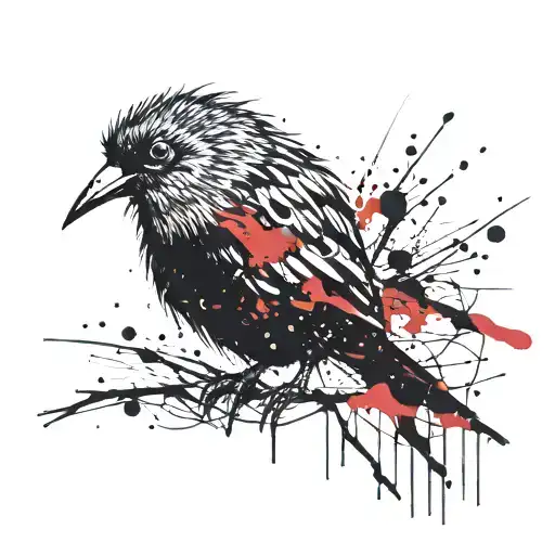 Kiwi bird tattoo design idea