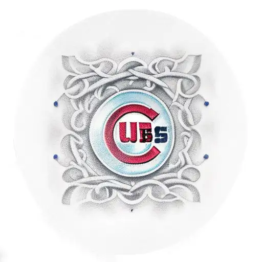 Chicago Cubs ivy tattoo design idea