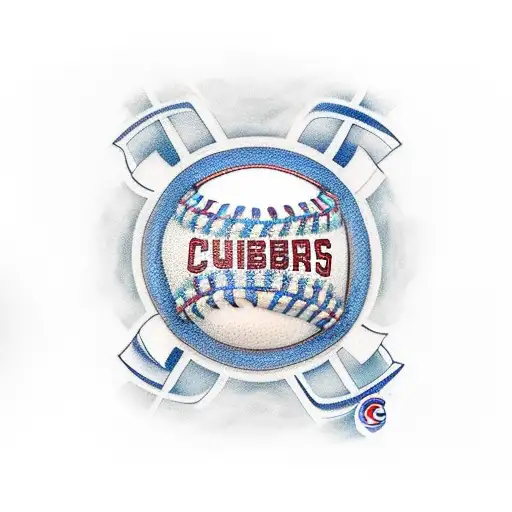 Chicago Cubs baseball  tattoo design idea
