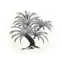 Palm Tree tattoo design idea