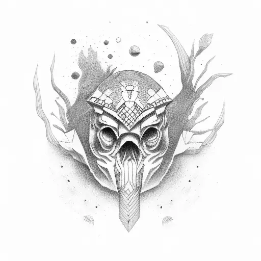 rocinante tattoo design idea