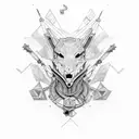 rocinante tattoo design idea