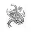shenlong tattoo design idea