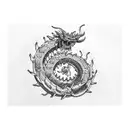 shenlong tattoo design idea