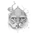 4444 tattoo design idea