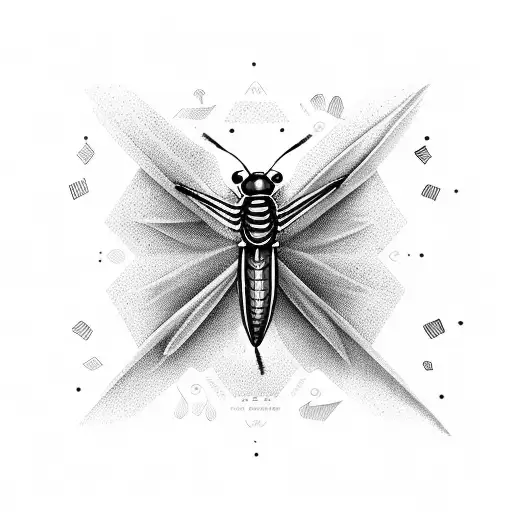 Grasshopper one precious life tattoo design idea