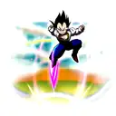 vegeta performing a final flash tattoo design idea