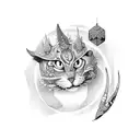 last name tattoo design idea