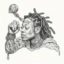 trippie redd tattoo design idea