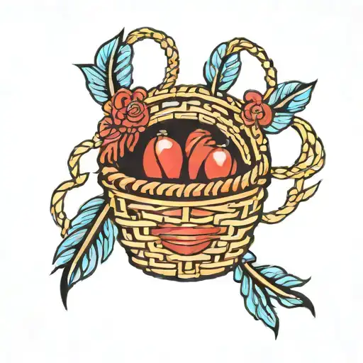 choctaw indian basket design tattoo design idea