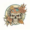 1982 1981 year tattoo design idea