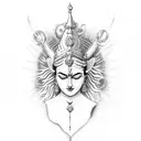 Mahadev tattoo design idea