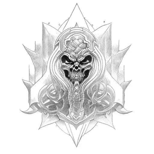 elden ring logo tattoo design idea