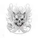 san benito tattoo design idea