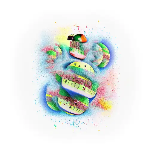 fat loss journey tattoo design idea