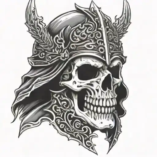 berserk skull knight tattoo design idea