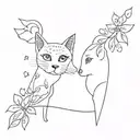matching tattoos for a best friend who was torn away at a young age  tattoo design idea