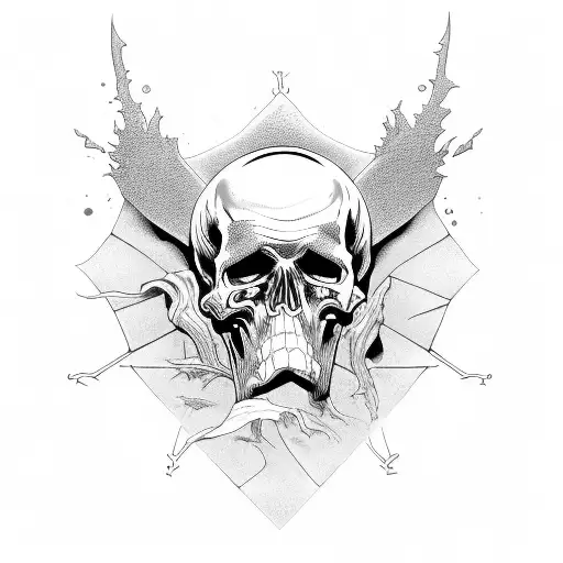 death's Socrate  tattoo design idea