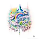 Mind over matter tattoo design idea