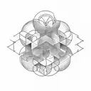 Mind over matter tattoo design idea