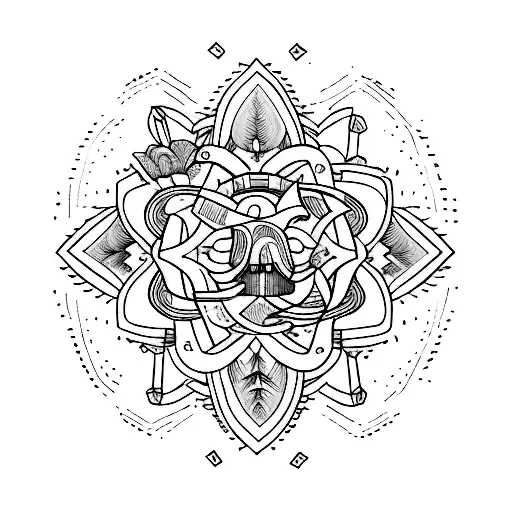 a tattoo inspired by the concept of choosing familiarity over the unknown tattoo design idea