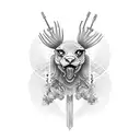 pharmacy tattoo design idea