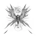 icarus tattoo design idea