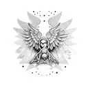 icarus tattoo design idea