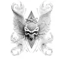 icarus tattoo design idea