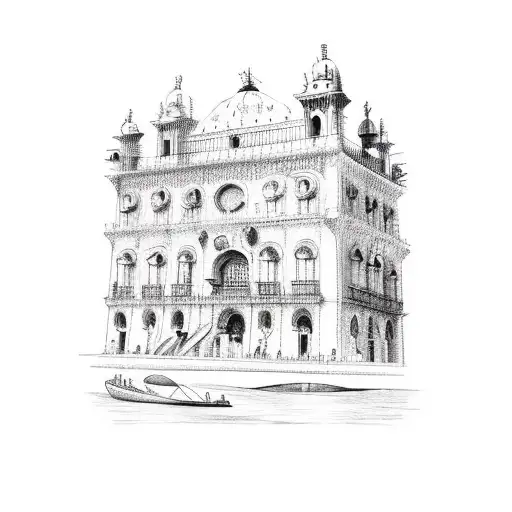 post card that reminds us on our stay in Lisbon  tattoo design idea