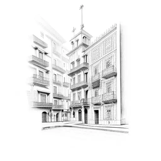 a picture that reminds us on our stay in Lisbon. Should contain our street we were living: Rua da Quinta das Palmeiras tattoo design idea