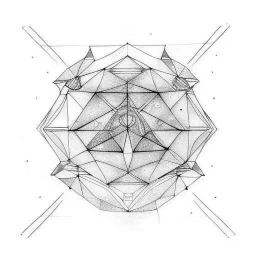 voyager 1 spacecraft tattoo design idea