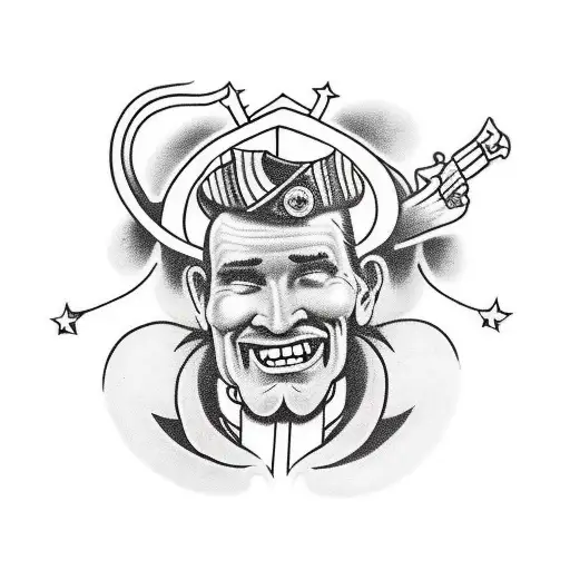 Well Reverend, reverend, please come quick 'Cause I've got something to admit I met a man out in the sticks of Good Ol'  tattoo design idea