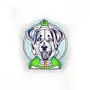 They say the guilty dog barks first And I've been barking til my fucking throat hurts And this is it, the guilty dog bar tattoo design idea