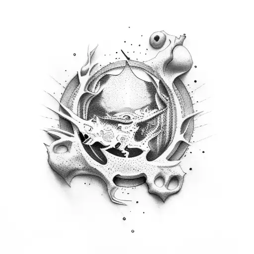 Creation of Adam tattoo design idea