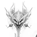 Creation of Adam tattoo design idea