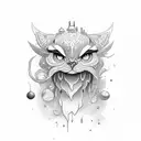 cuckold  tattoo design idea